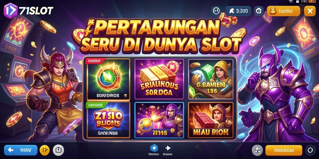Tampilan gameplay <strong>171SLOT</strong> yang intens dan penuh aksi saat bertarung.
