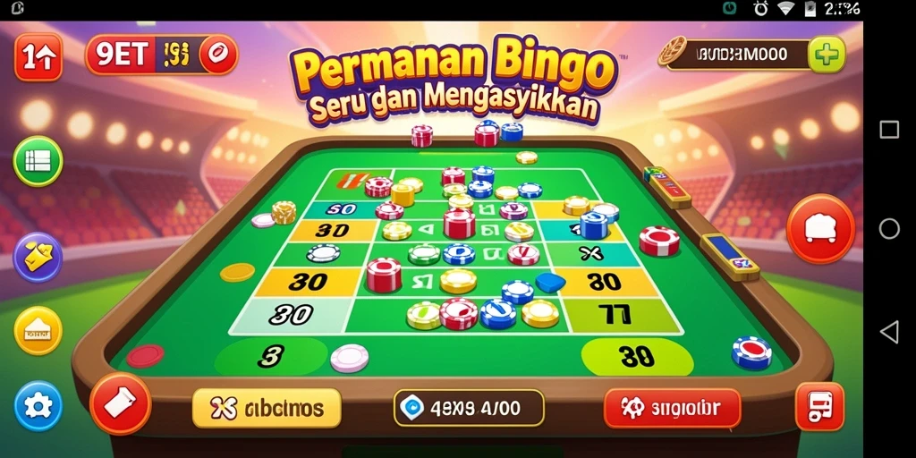 Tampilan potongan layar gameplay 9ET yang mengasyikkan.