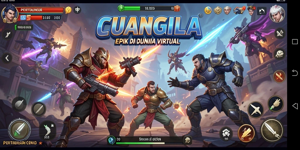 Gameplay seru dan karakter unik di CUANGILA.