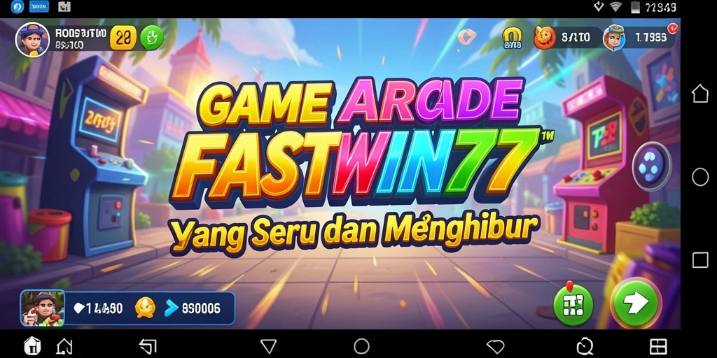 Tampilan gameplay seru dengan aksi cepat di FASTWIN77.