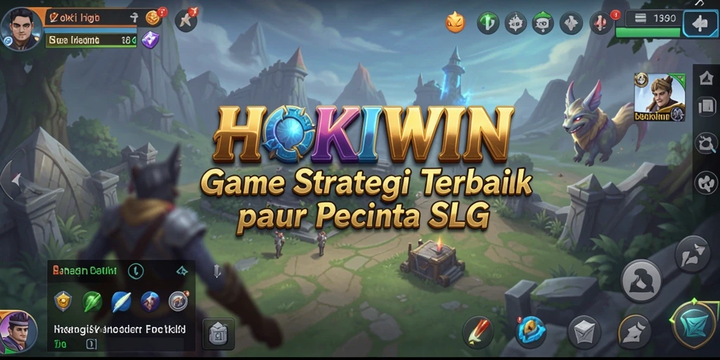 Screenshot HOKIWIN menampilkan aksi pertempuran seru dan strategi mendalam.