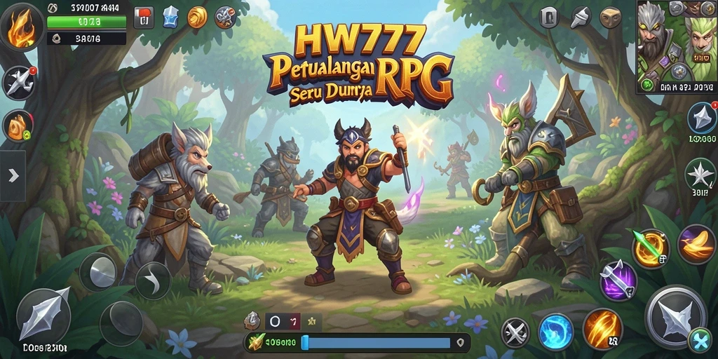 Tampilan gameplay HW777 yang seru dan penuh aksi.
