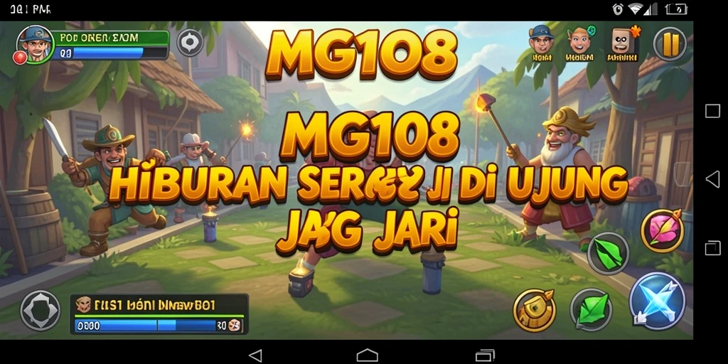 Tampilan permainan seru MG108 yang menampilkan momen mengasyikkan.