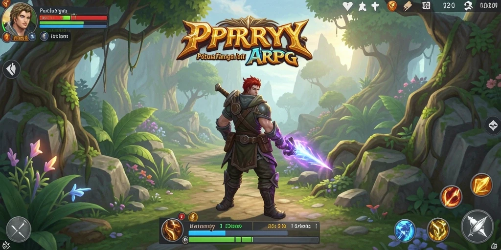 Screenshot gameplay PPRRYY menunjukkan aksi pertarungan yang mendebarkan.
