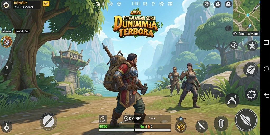 Tangkapan layar gameplay RSNVIP6 yang menyajikan pengalaman Open World yang imersif.