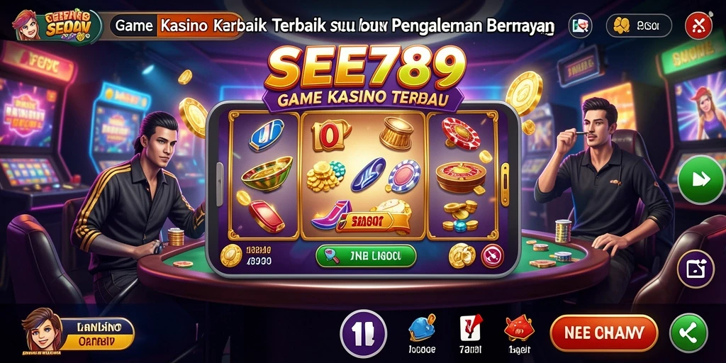 Tampilan menarik dan seru dari permainan Kasino SEE789.