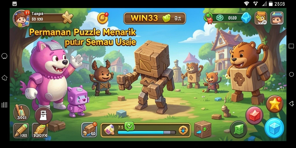Tampilan gameplay WIN33 yang menantang dan menarik.